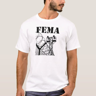 T-shirt Acampamentos do FEMA
