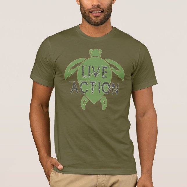 T-shirt Acção ao vivo (Frente)