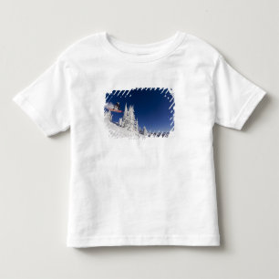 T-shirt Acção de snowboard no Whitefish Mountain Resort