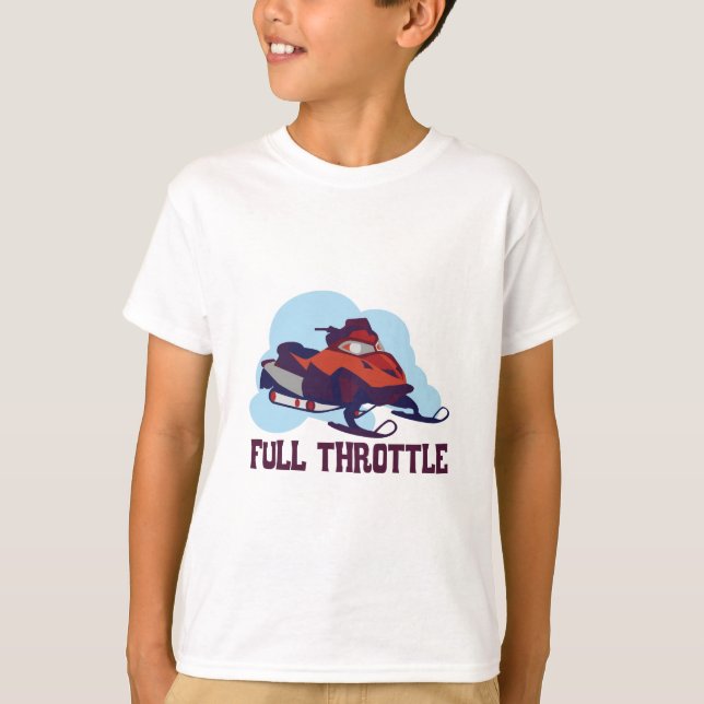 T-shirt Acelerador a fundo (Frente)