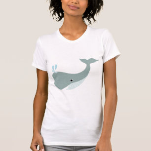 T-shirt acene a baleia
