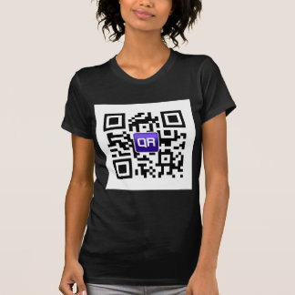 T-shirt acessórios codificados QR do costume de