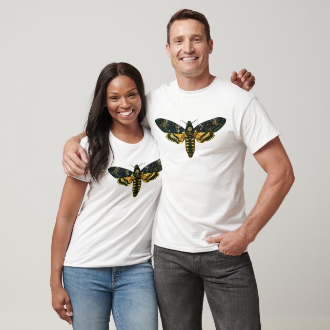 T-shirt Acherontia atropos (Hawkmoth Chefe da Morte) (Unissex)