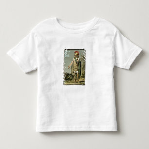 T-shirt Achilles na armadura, traje para 'Iphigenia em
