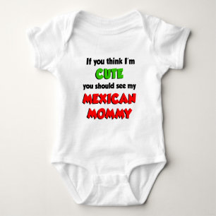T-shirt Acho que sou uma Mamãe mexicana bonita