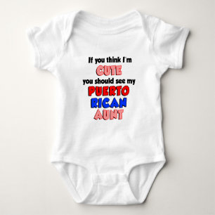 T-shirt Acho que sou uma tia porto-riquenha bonita
