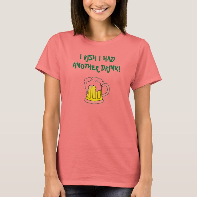 T-SHIRT ACHO QUE TOMEI OUTRA BEBIDA! (Frente)
