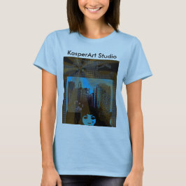 T-shirt Acionista com Design de arte original