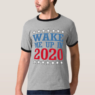 T-shirt Acorde-me acima em 2020 -- Design do Anti-Trunfo -