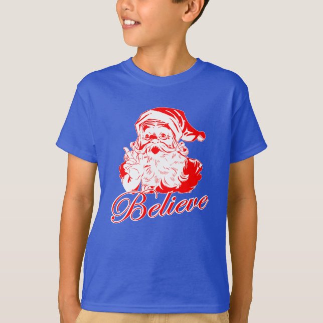 T-shirt Acredite em Papais noeis (Frente)