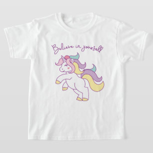 T-shirt Acredite em si mesmo