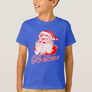 T-shirt Acredite no papai noel