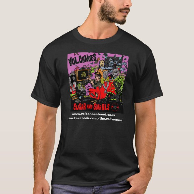 T-shirt Açúcar e Snarls (Frente)