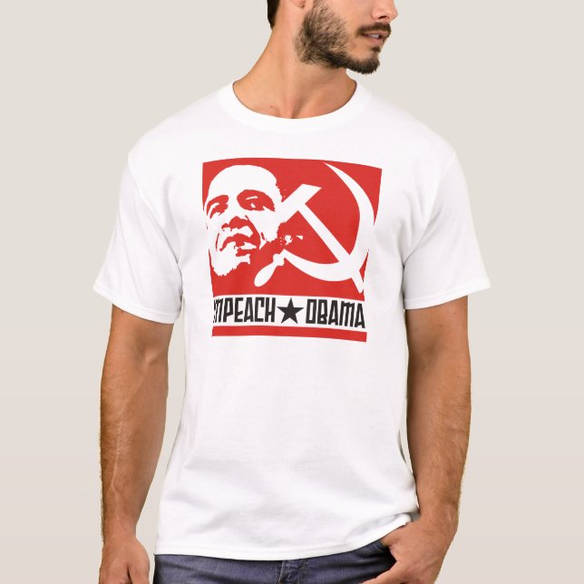 T-shirt acuse obama (Frente)