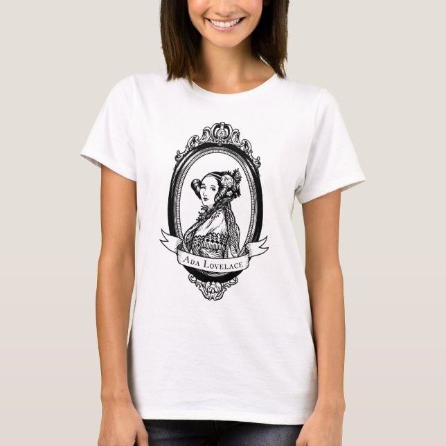 T-shirt Ada Lovelace (Frente)