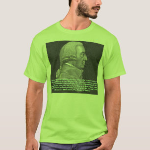 T-shirt Adam Smith (mão invisível), "cada individual…