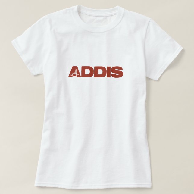 T-Shirt Addis Ababa (Frente do Design)