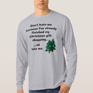 T-shirt adiantado feito do Natal compra engraçada