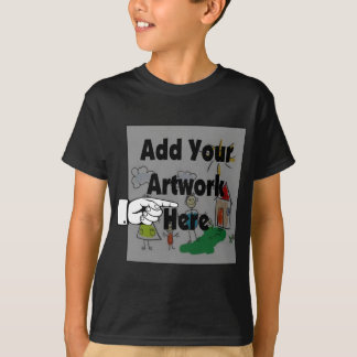 T-shirt Adicione seu próprio Trabalho de arte ou Trabalho 
