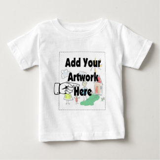 T-shirt Adicione seu próprio Trabalho de arte ou Trabalho 