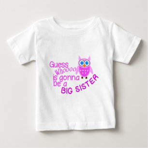 T-shirt Adivinha Quem Vai Ser Uma Irmã Grande
