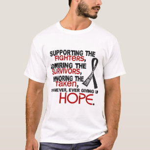 T-shirt Admiração de apoio honrando a melanoma 3,2
