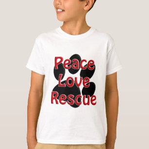 T-shirt Adopção do animal de estimação do salvamento d