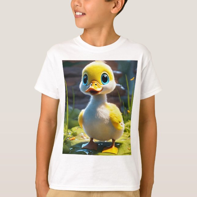 T-Shirt Adorable Baby Duck (Frente)