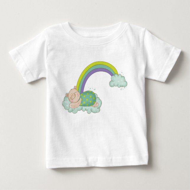 T-Shirt Adorable Baby Teddy Bear (Frente)
