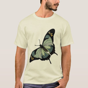 T-shirt Adorável Camiseta-mosca-da-borboleta