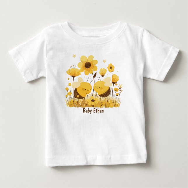 T-Shirt Adorável Personalizado (Frente)