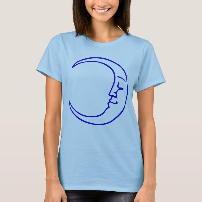 T-shirt Adore a lua (Frente)