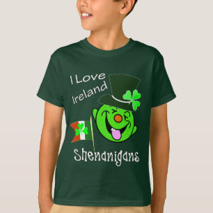 T-shirt Adoro a Rua de Patrick, uma Engraçada Irlanda