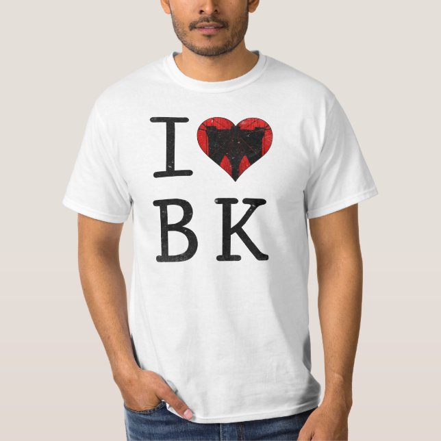 T-shirt Adoro Brooklyn BK NYC (Frente)
