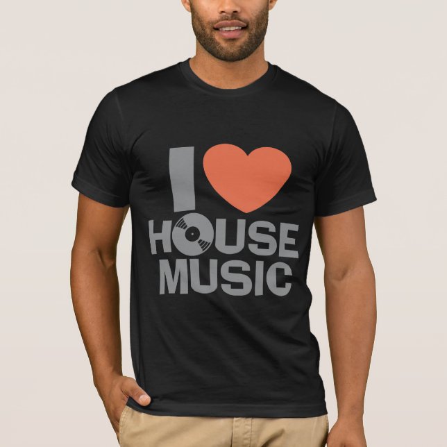 T-shirt Adoro Música House (Frente)