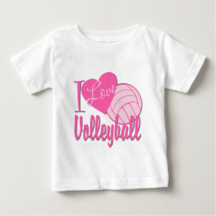 T-shirt Adoro Rosa De Voleibol