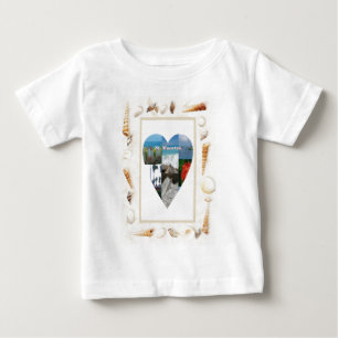 T-shirt Adoro Ruas. Maarten Shells Heart - Celeste Sheffey
