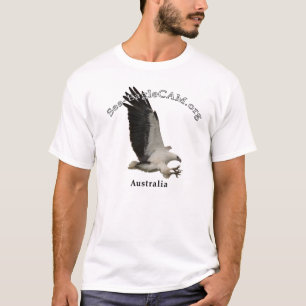 T-shirt adulto de Mar-Eagle do vôo