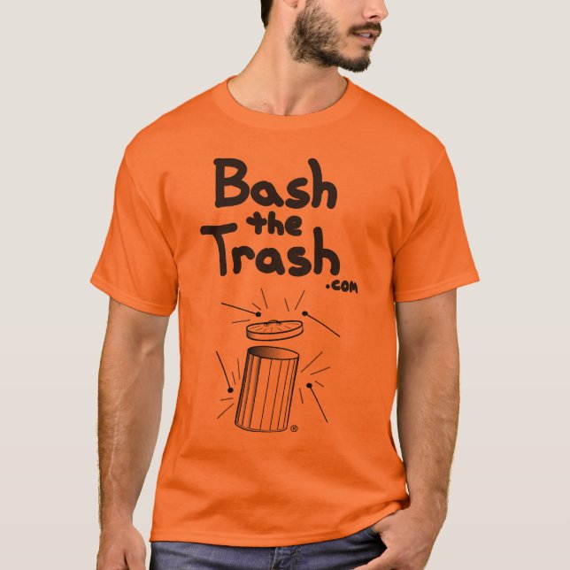 T-shirt Adulto do clássico de BTT (Frente)
