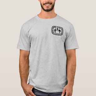 T-shirt Adulto - facada seus amigos - logotipo preto