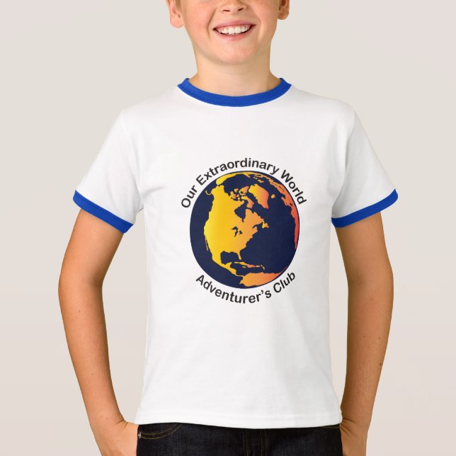 T-shirt Adventurer Club (Frente)