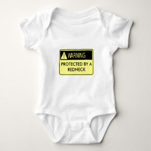 T-shirt Advertência protegida por um campónio