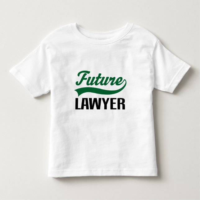 T-shirt Advogado futuro (bonito) (Frente)