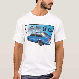 T-shirt AE86 azul