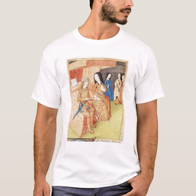 T-shirt Aeneas e Dido, dos trabalhos de Virgil (Frente)