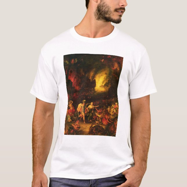 T-shirt Aeneas em Hades (Frente)