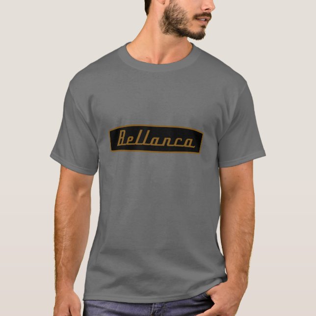 T-shirt Aeronaves da Bellanca (Frente)