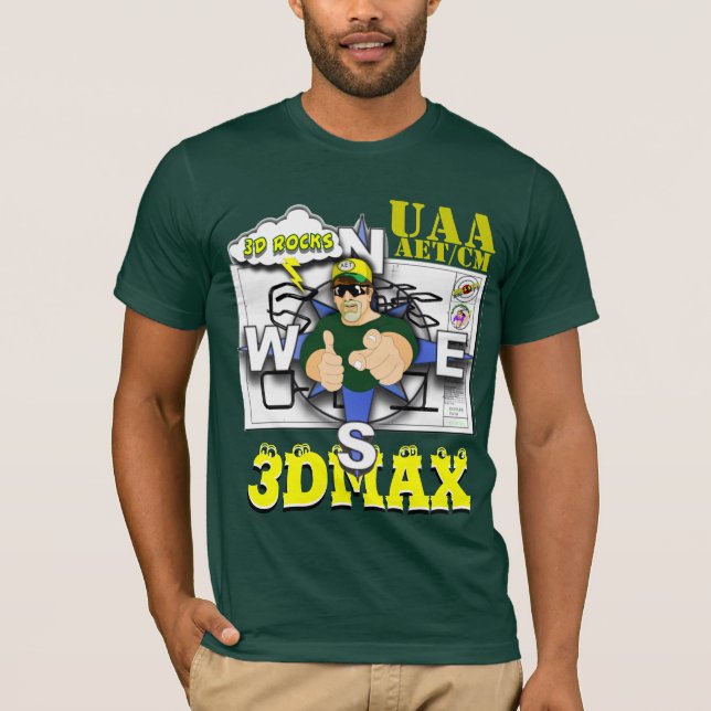 T-SHIRT AET/CM 3DMAX (Frente)