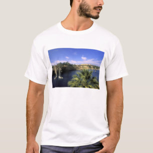 T-shirt AF, Egito, Alto Egito, Assuã. Rio Nilo,