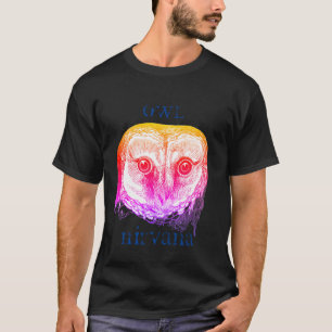 T-Shirt Afaste Owl Nirvana